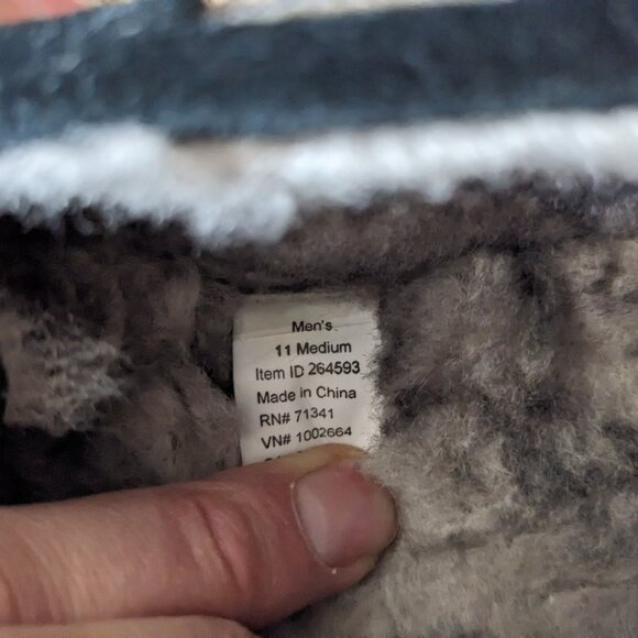 LL Bean Wicked Good Winter Moccasins Men's 11 - Picture 6 of 6